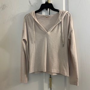 Banana Republic hoodie tan/drawstring size XS